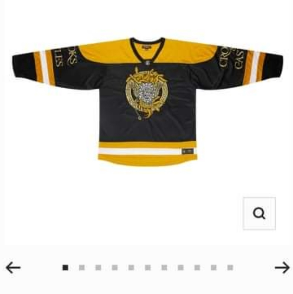 Crooks and Castles hockey jersey